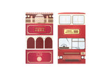 Cartoon Transportation Red Packet - Tram x Bus (New) 卡通交通工具利是長封 - 電車 x 巴士 (新款)
