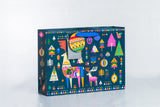 Multi-coloured Nordic Reindeer Gift Bag 北歐馴鹿禮物袋