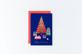 Christmas Tree with Presents Card 聖誕樹及禮物賀卡