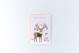 Nordic Reindeer Christmas Card 北歐馴鹿鹿聖誕卡
